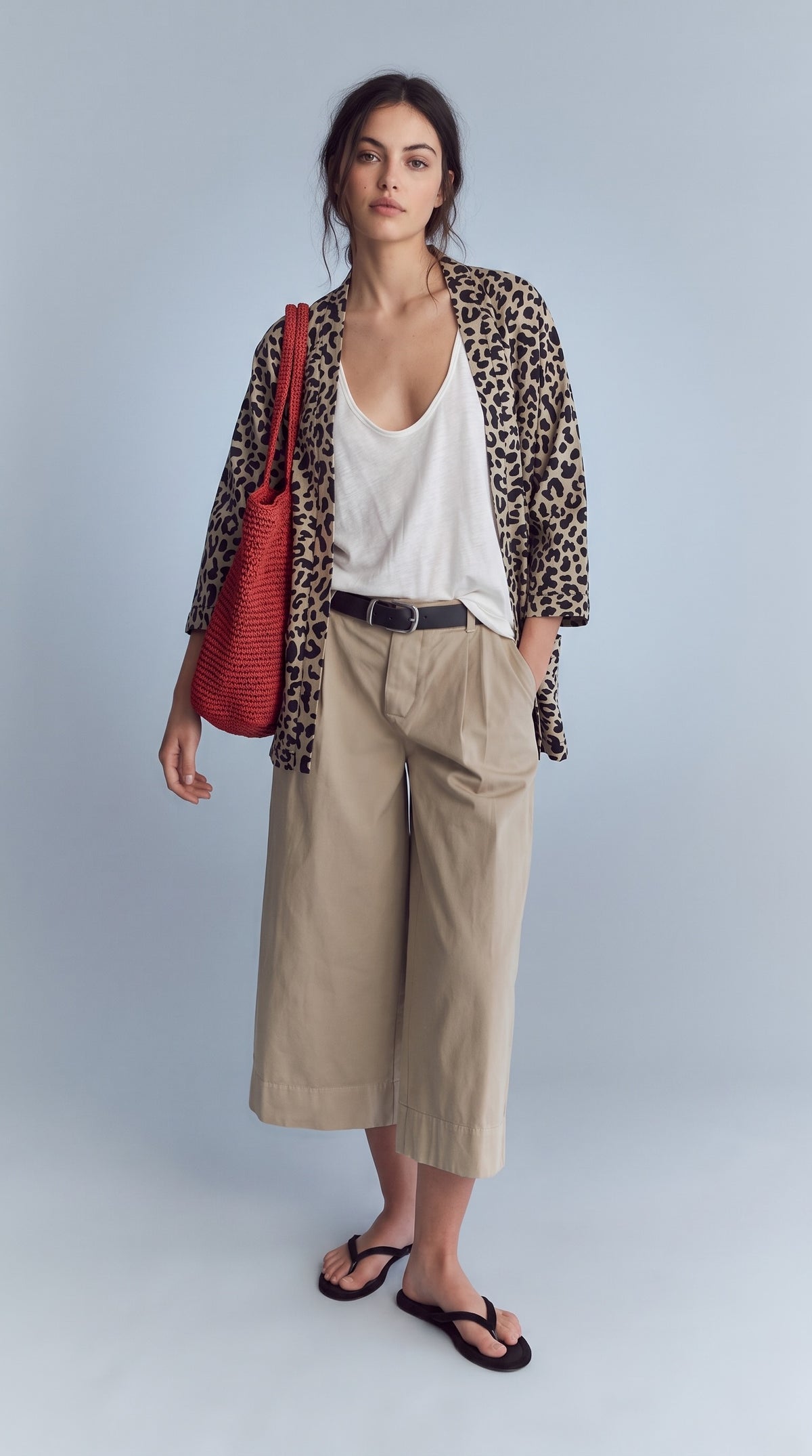 The Leopard Kimono
