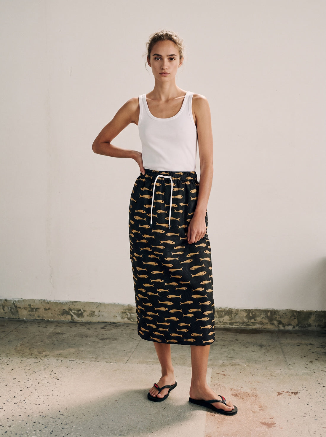 The Lucky Fish skirt