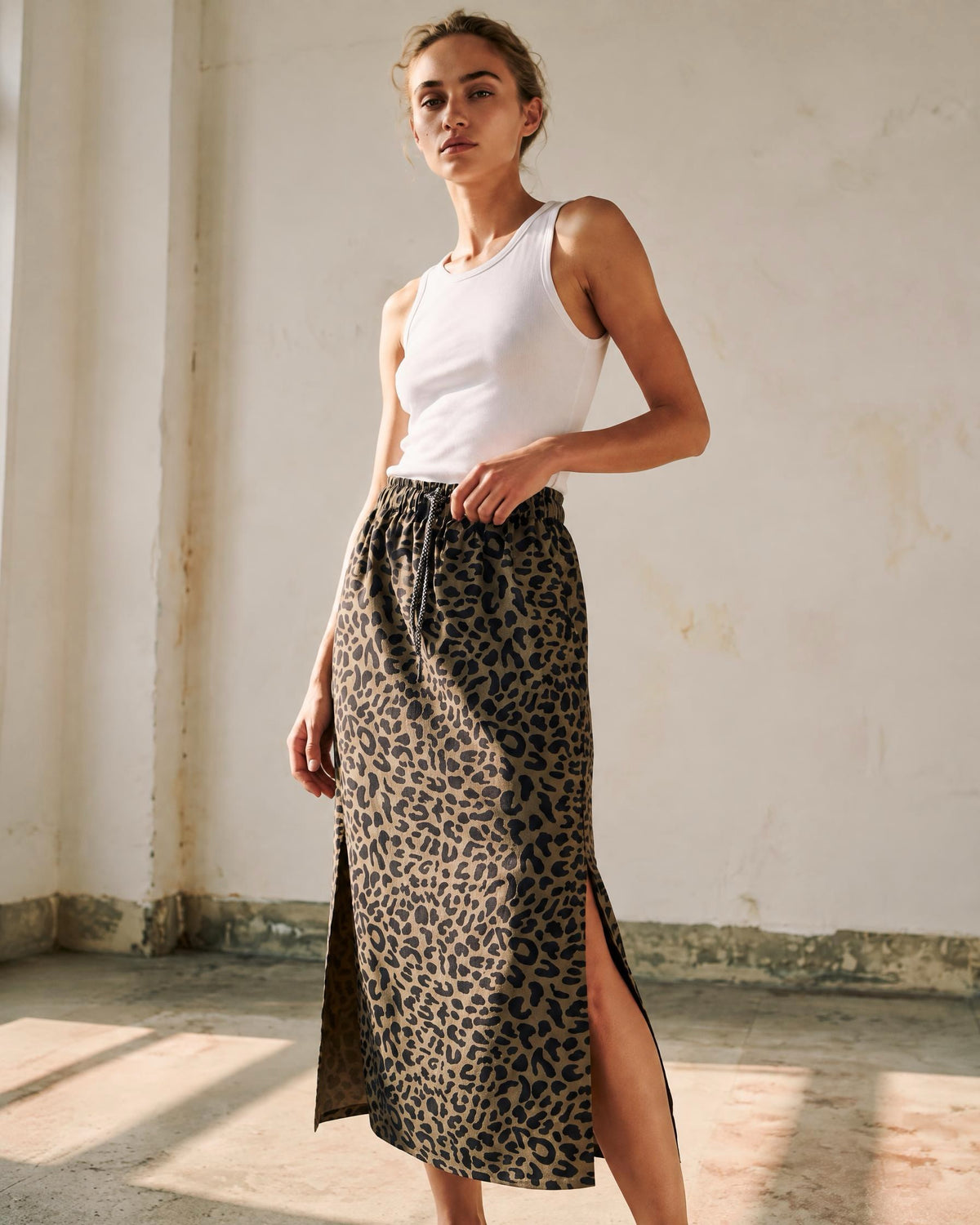 The Leopard  Marie Skirt