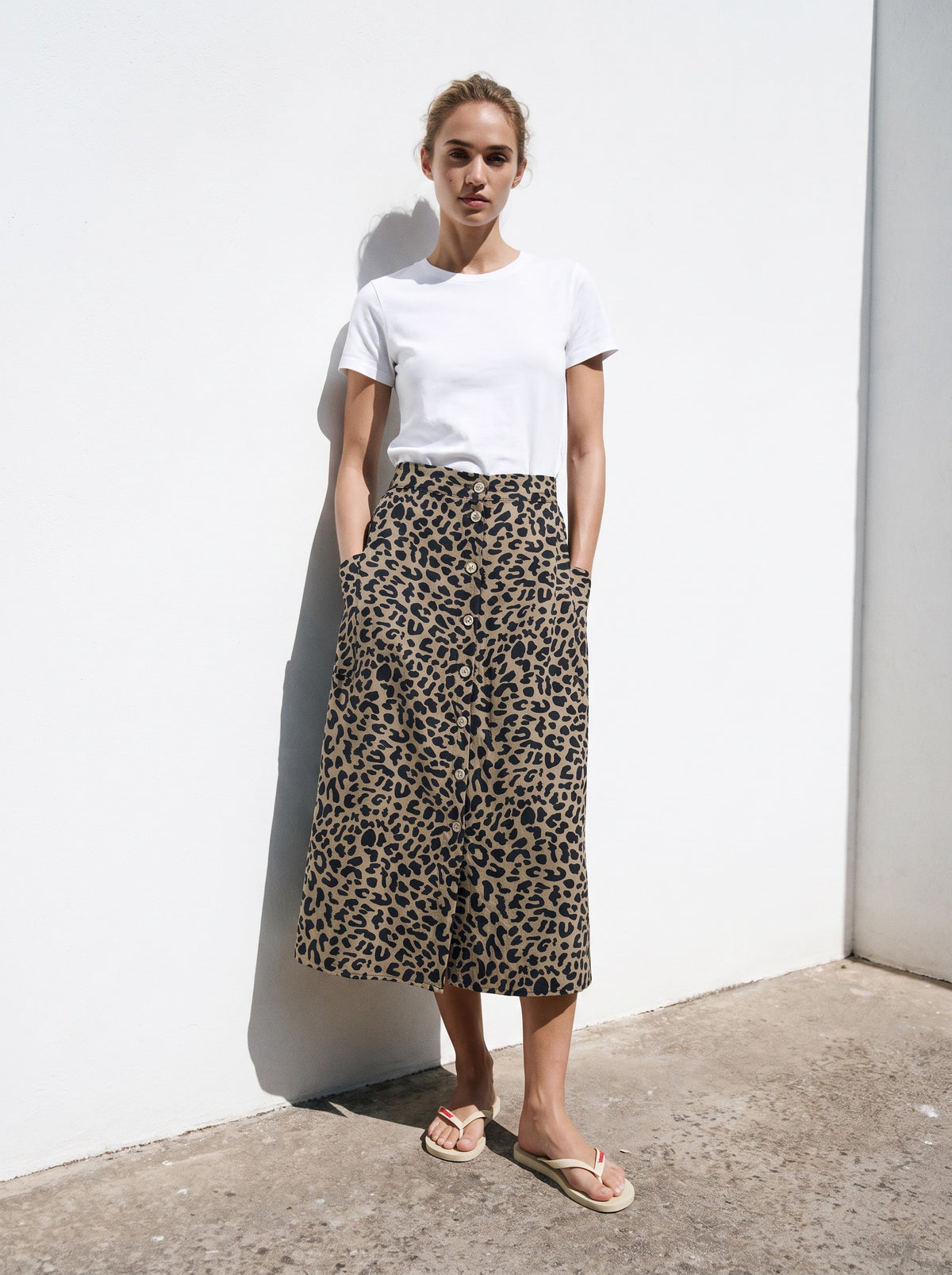 The Leopard Nicole Skirt