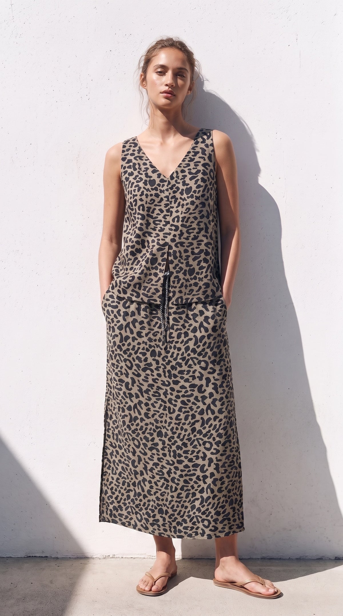 The Tallulah Leopard top