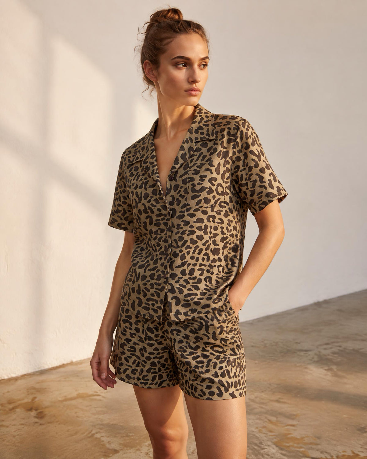 The Nazrin Leopard Shirt