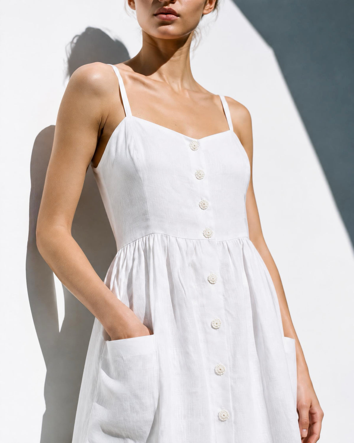 Ruby Sundress White