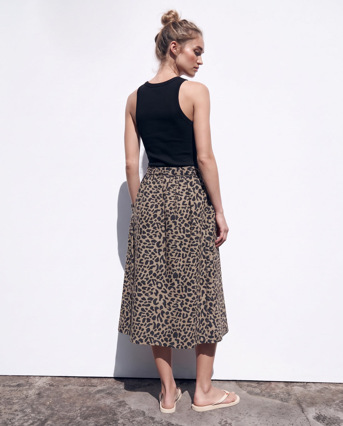 The Leopard Nicole Skirt