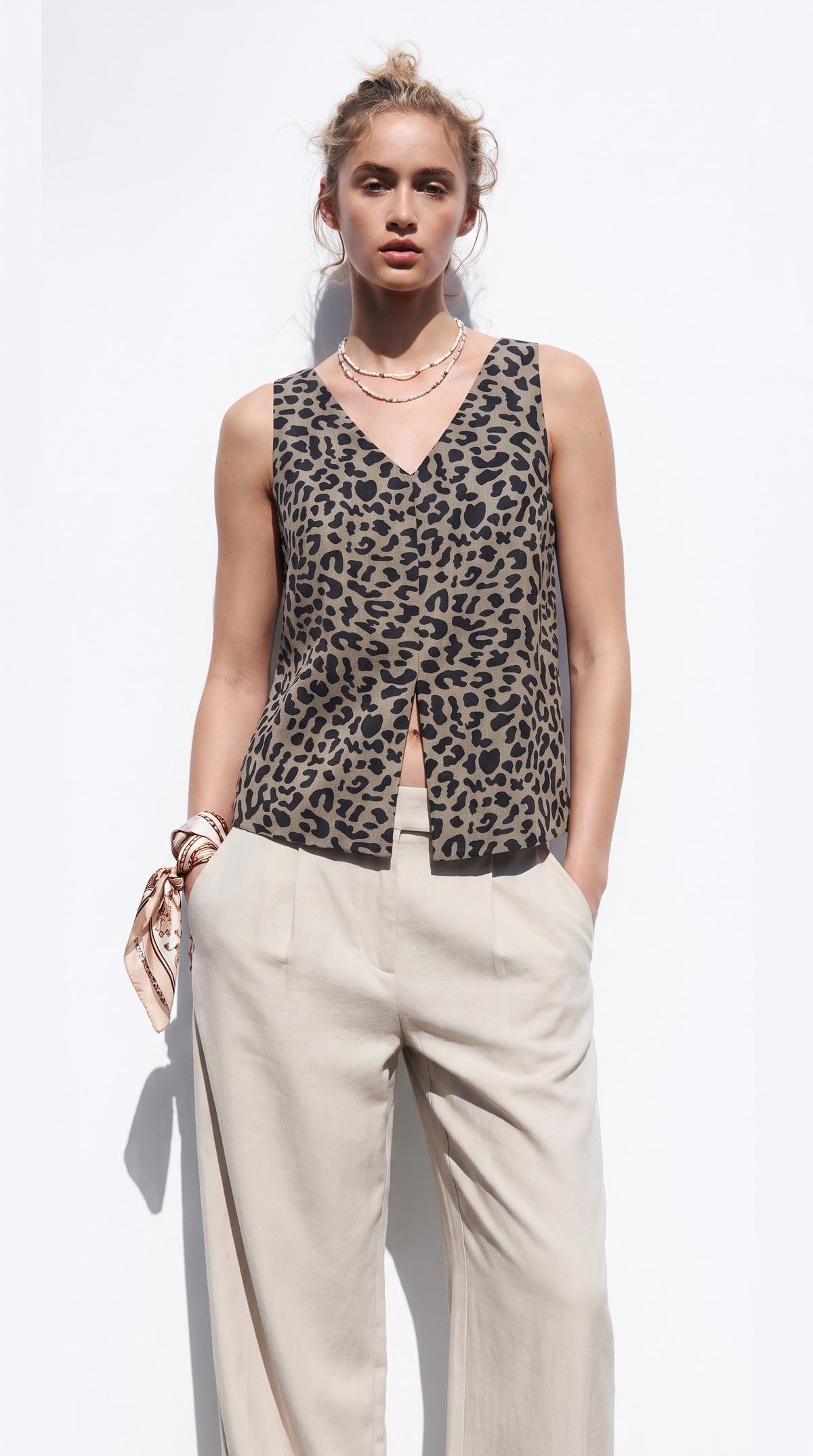 The Tallulah Leopard top