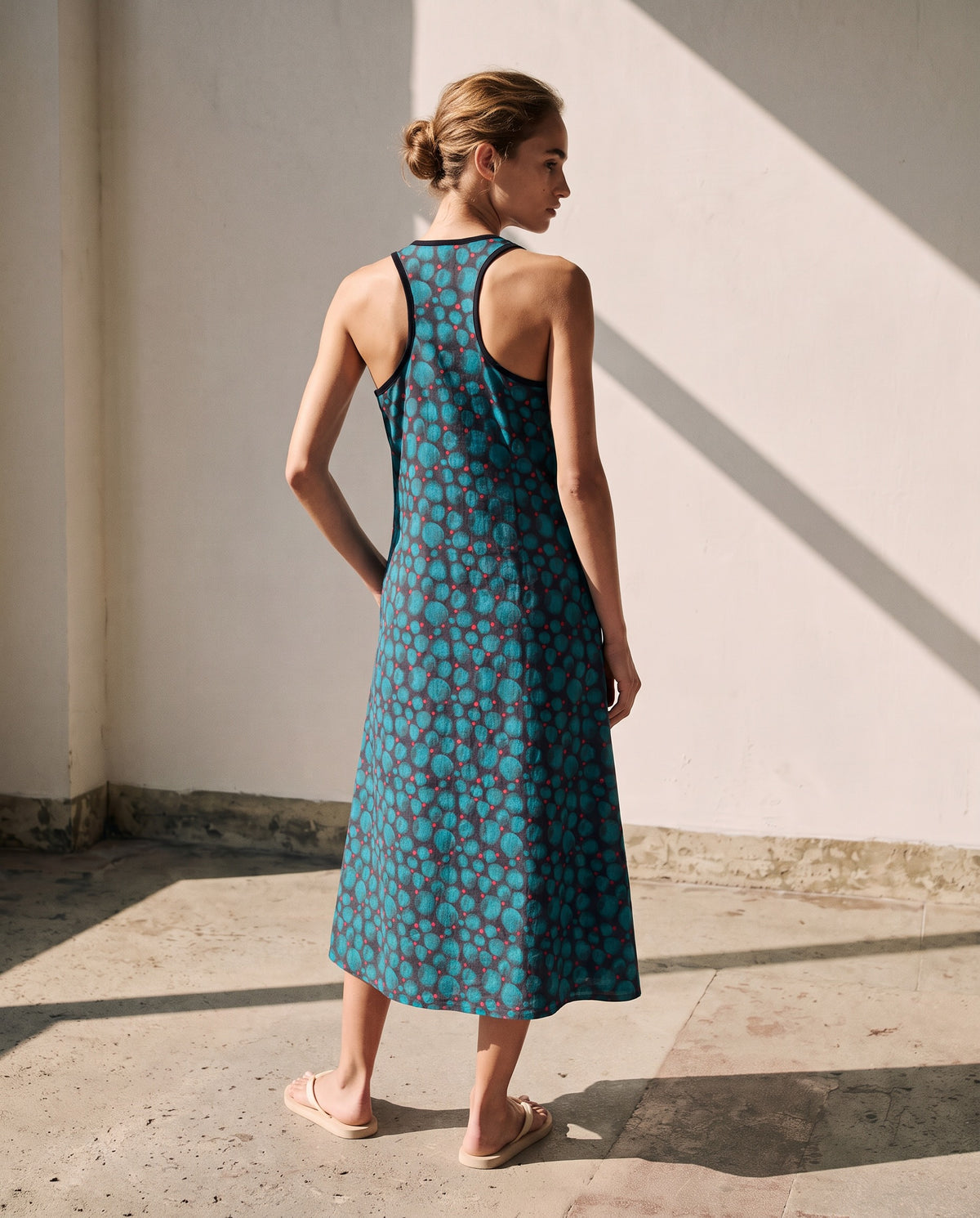 Libbie Dress Circle print