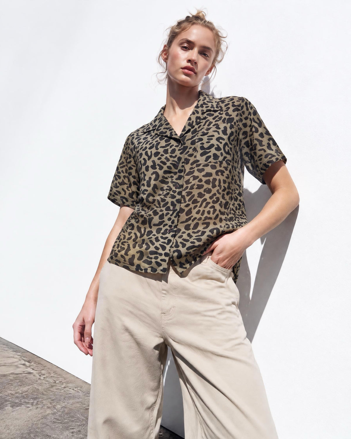 The Nazrin Leopard Shirt