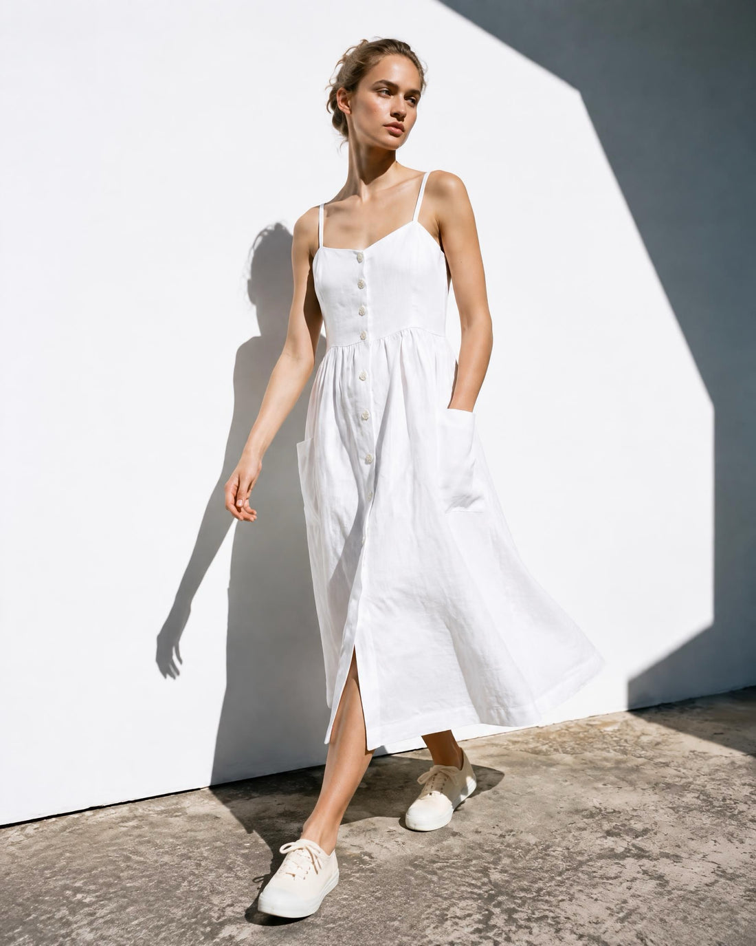 Ruby Sundress White