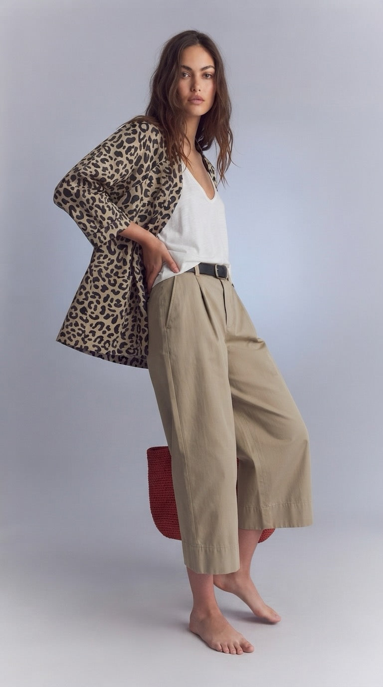 The Leopard Kimono