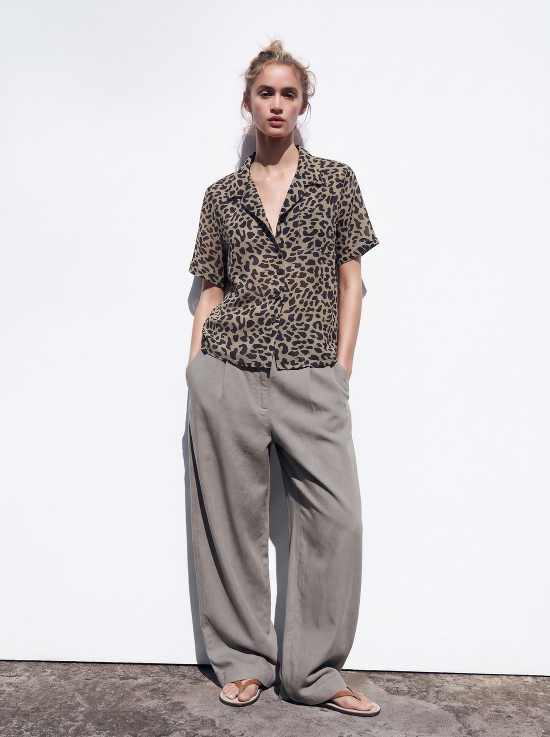 The Nazrin Leopard Shirt
