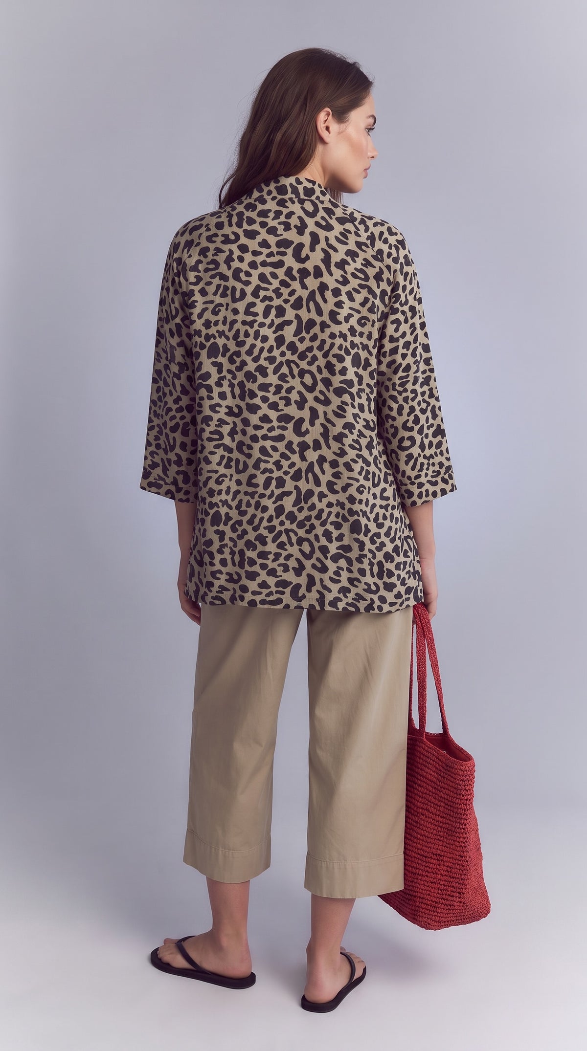 The Leopard Kimono