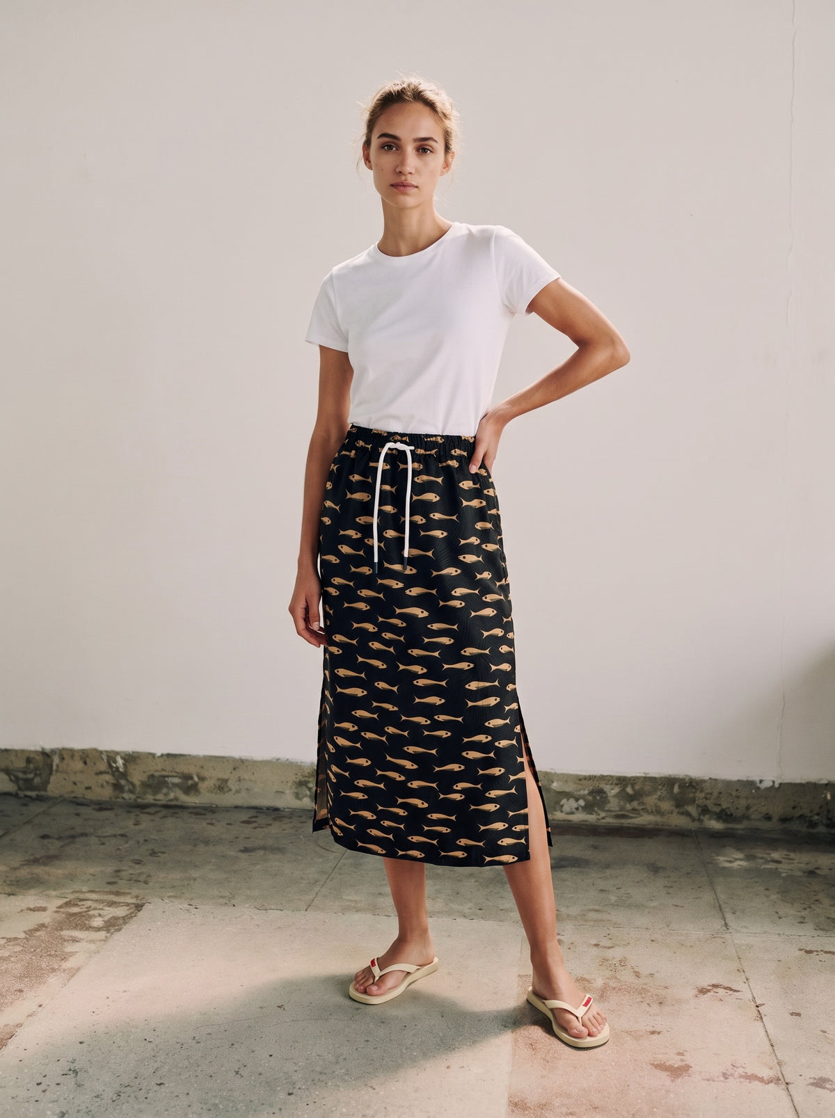 The Lucky Fish skirt