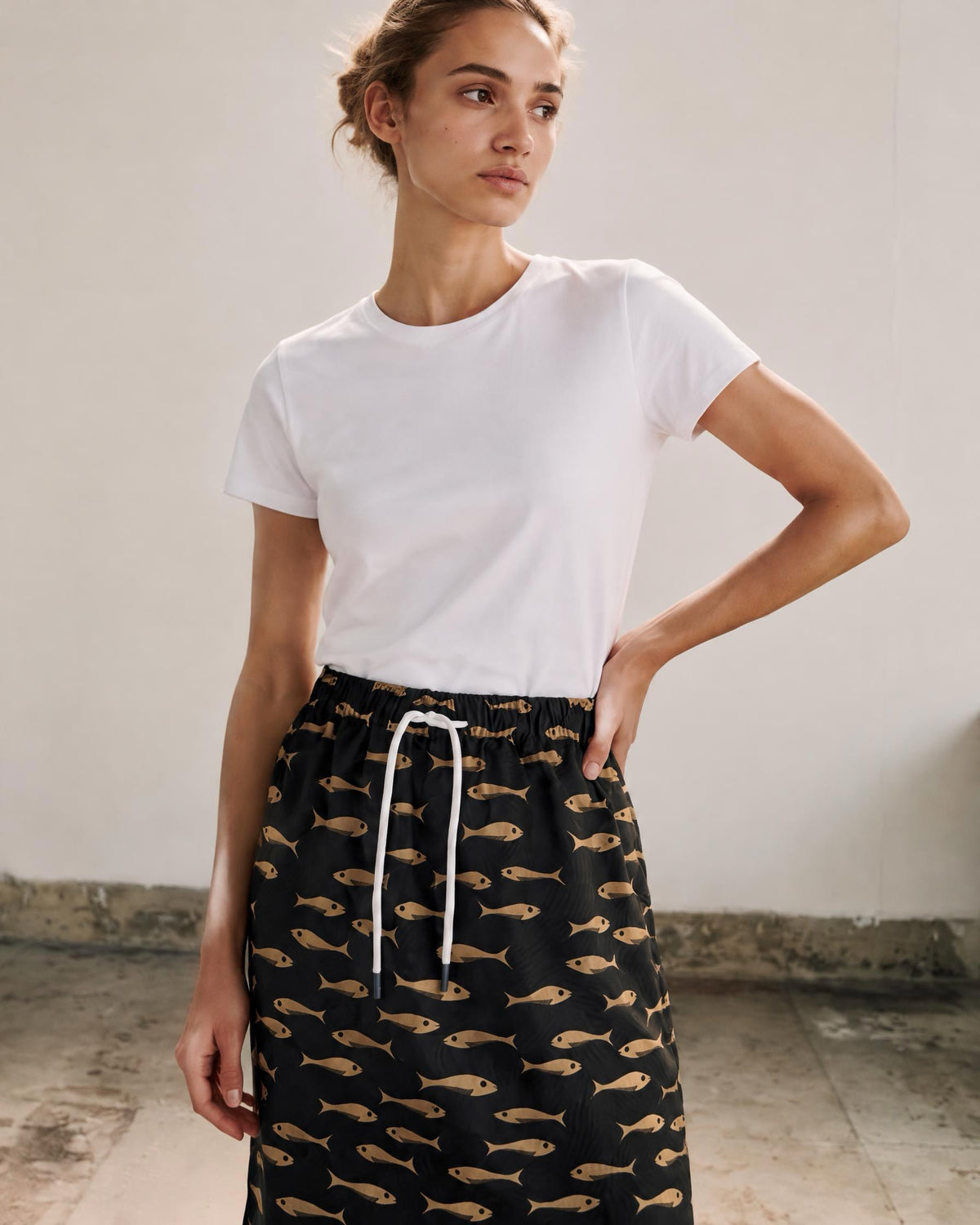 The Lucky Fish skirt