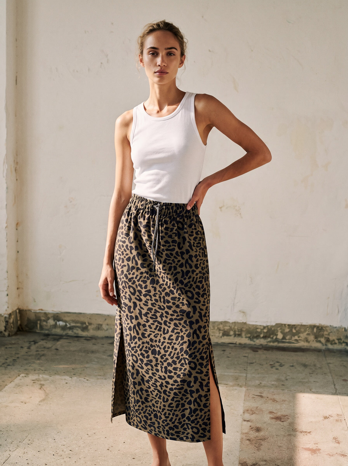 The Leopard  Marie Skirt