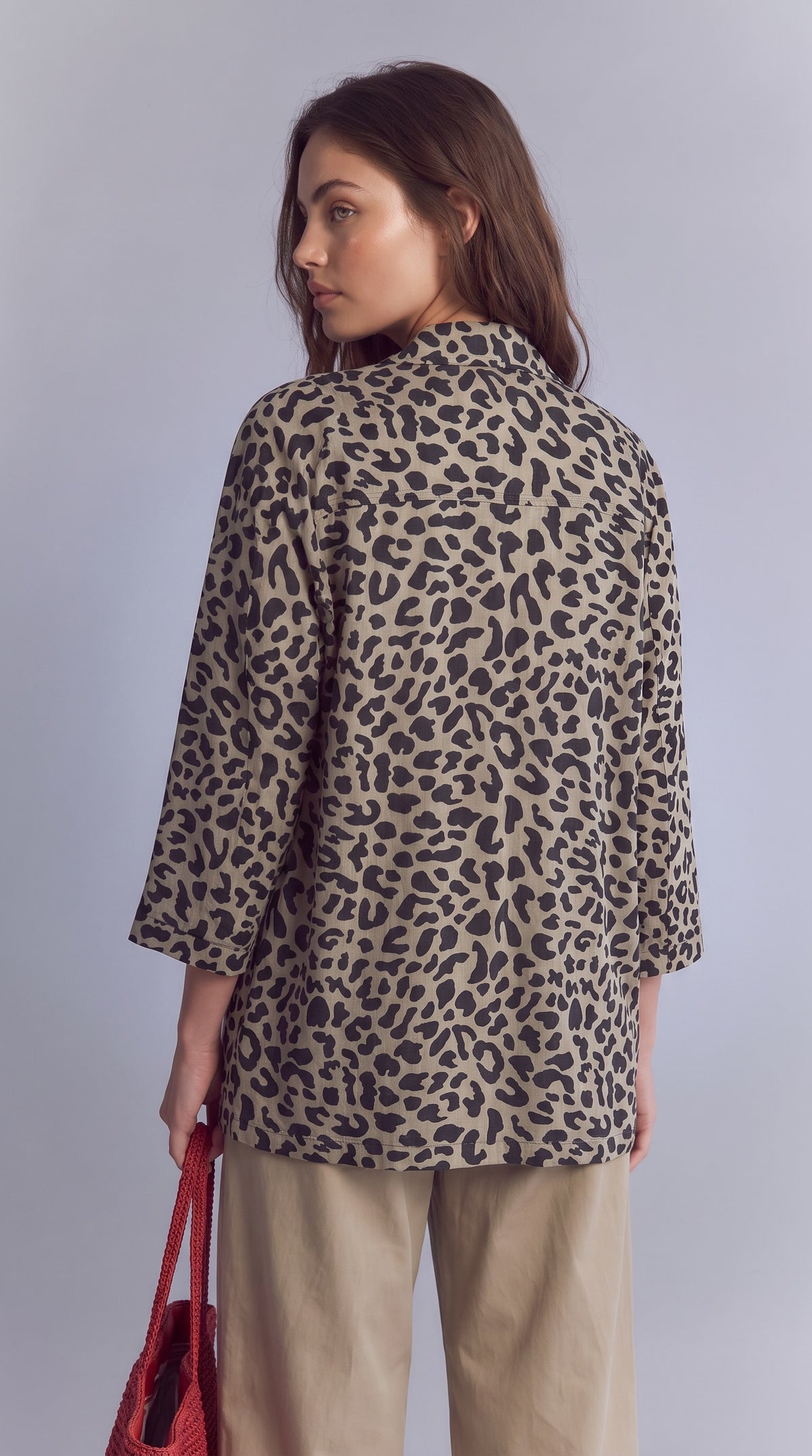 The Leopard Kimono