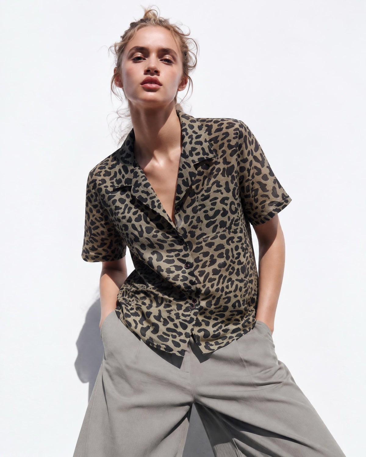 The Nazrin Leopard Shirt
