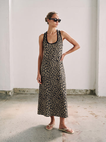 Libbie Dress Leopard print