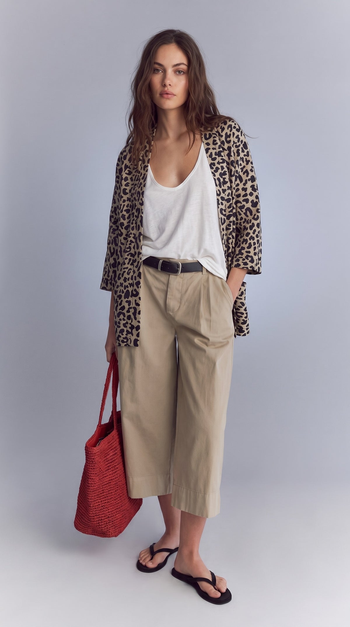 The Leopard Kimono