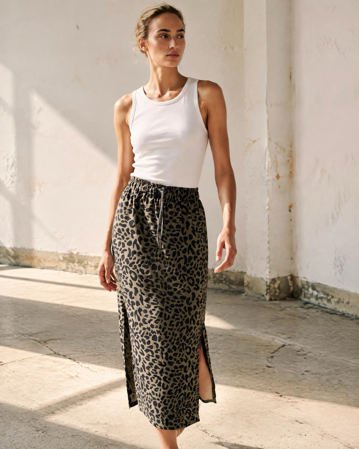 The Leopard  Marie Skirt