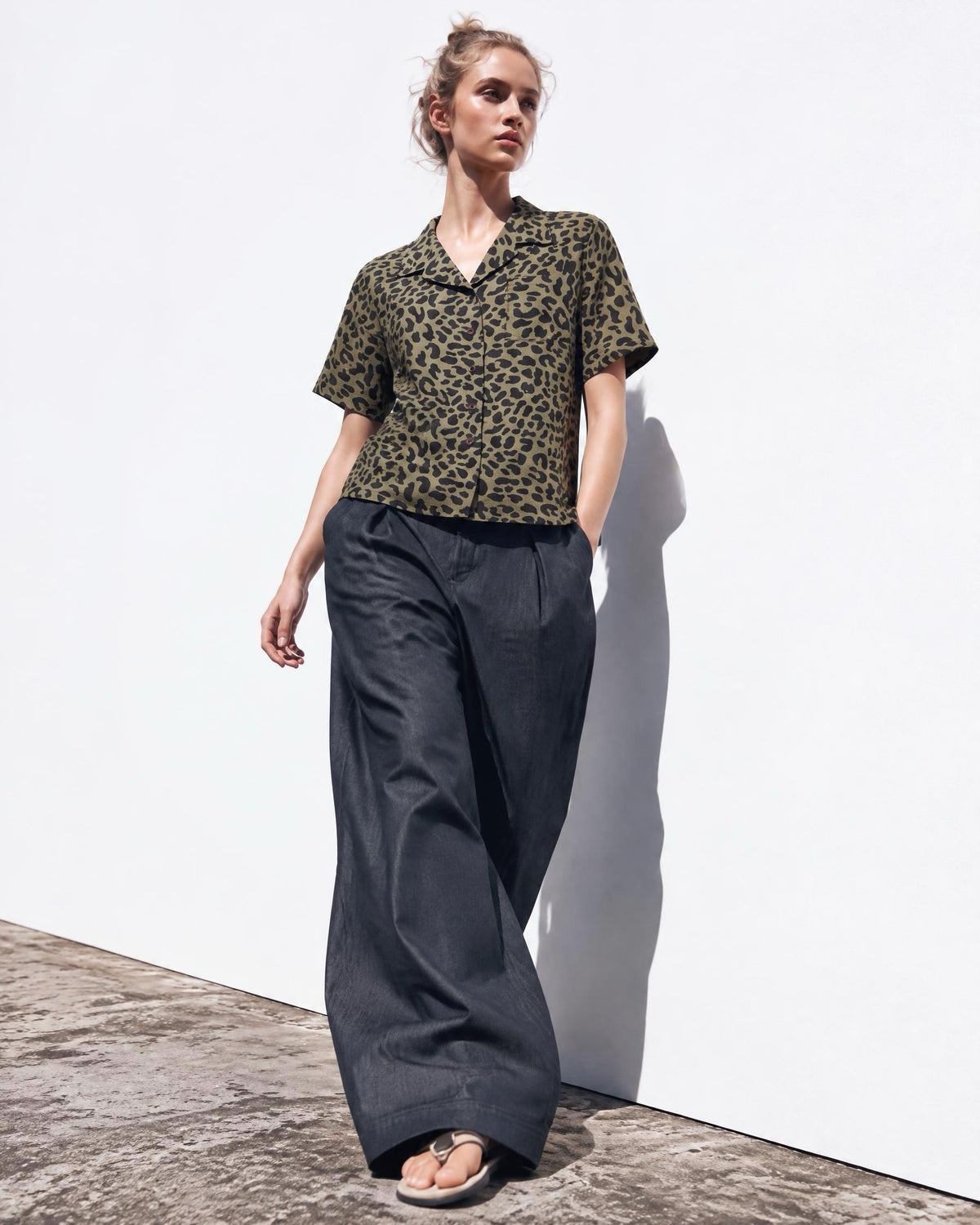 The Nazrin Leopard Shirt