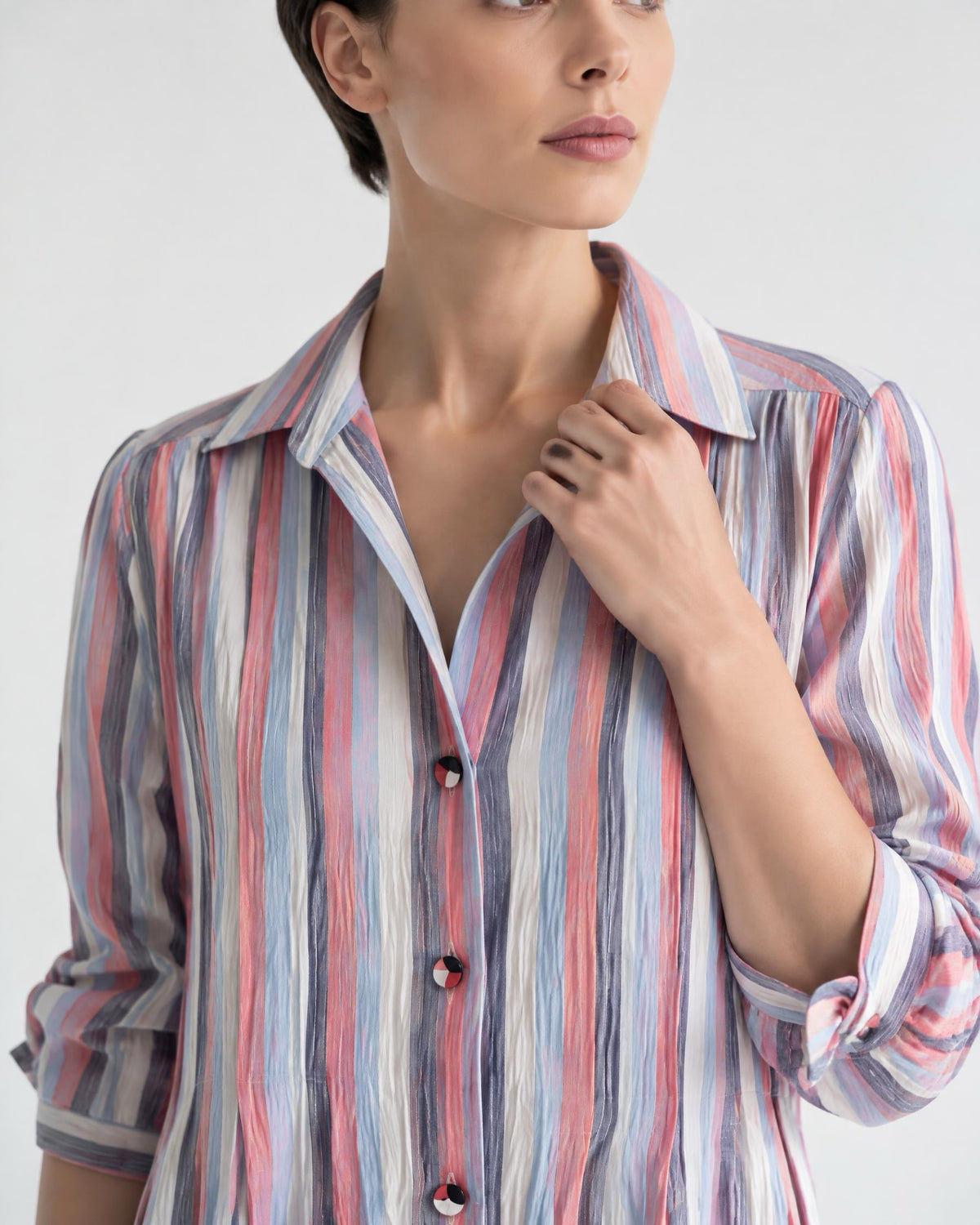 Rosy Vintage Soul Navy Stripe
