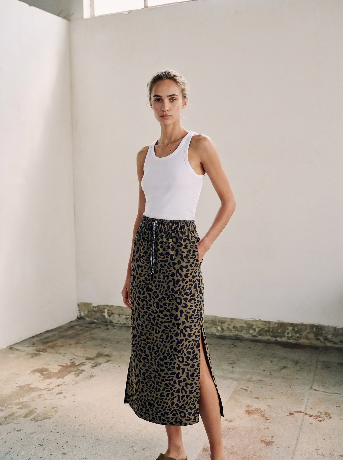 The Leopard  Marie Skirt