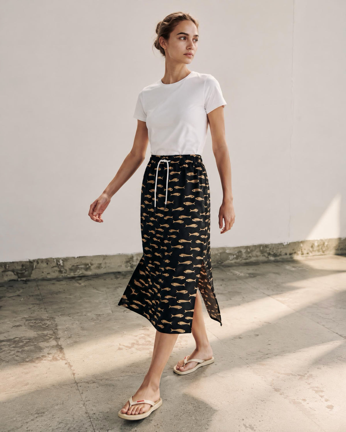 The Lucky Fish skirt