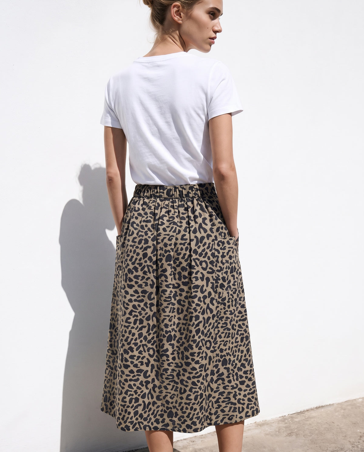 The Leopard Nicole Skirt
