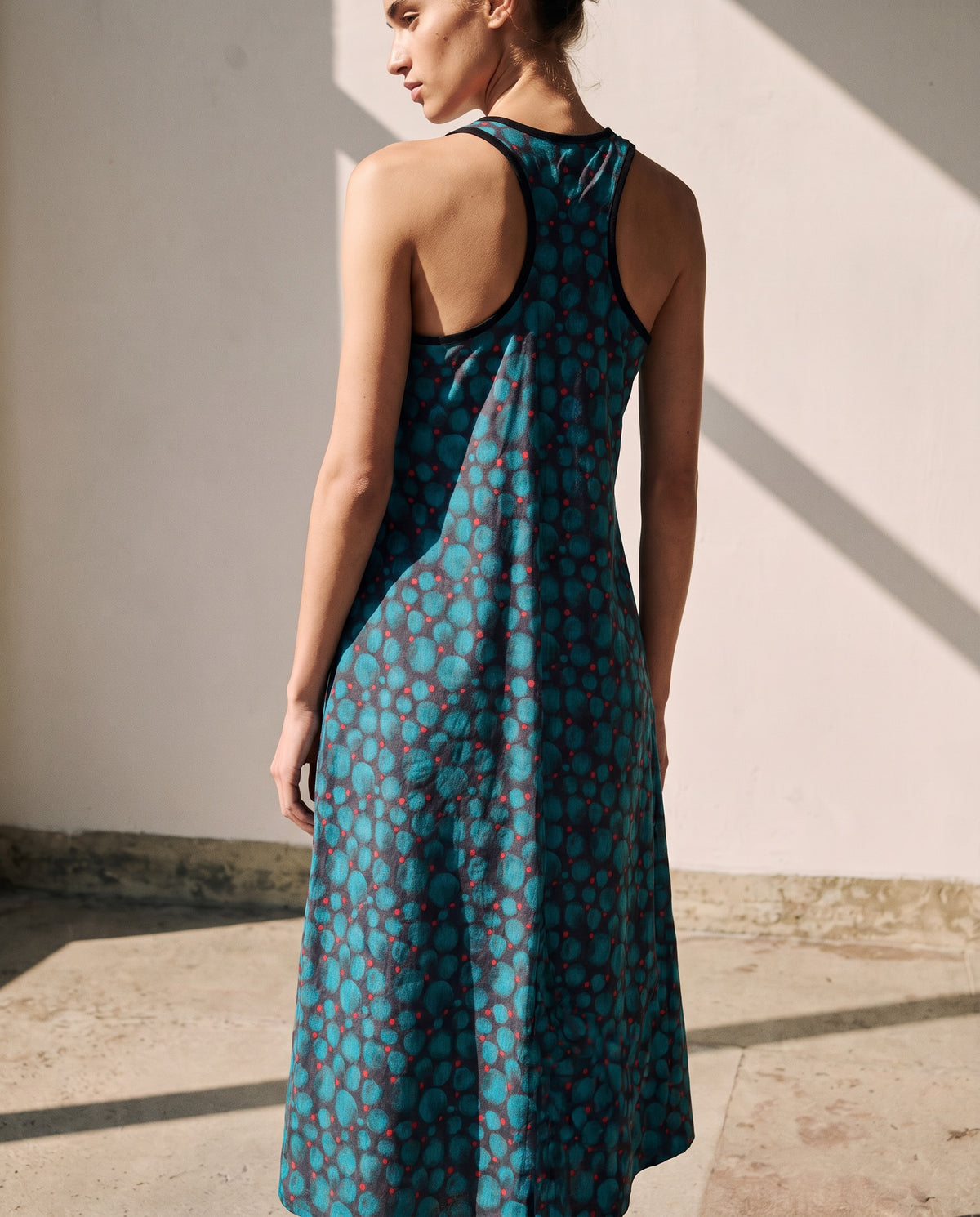 Libbie Dress Circle print